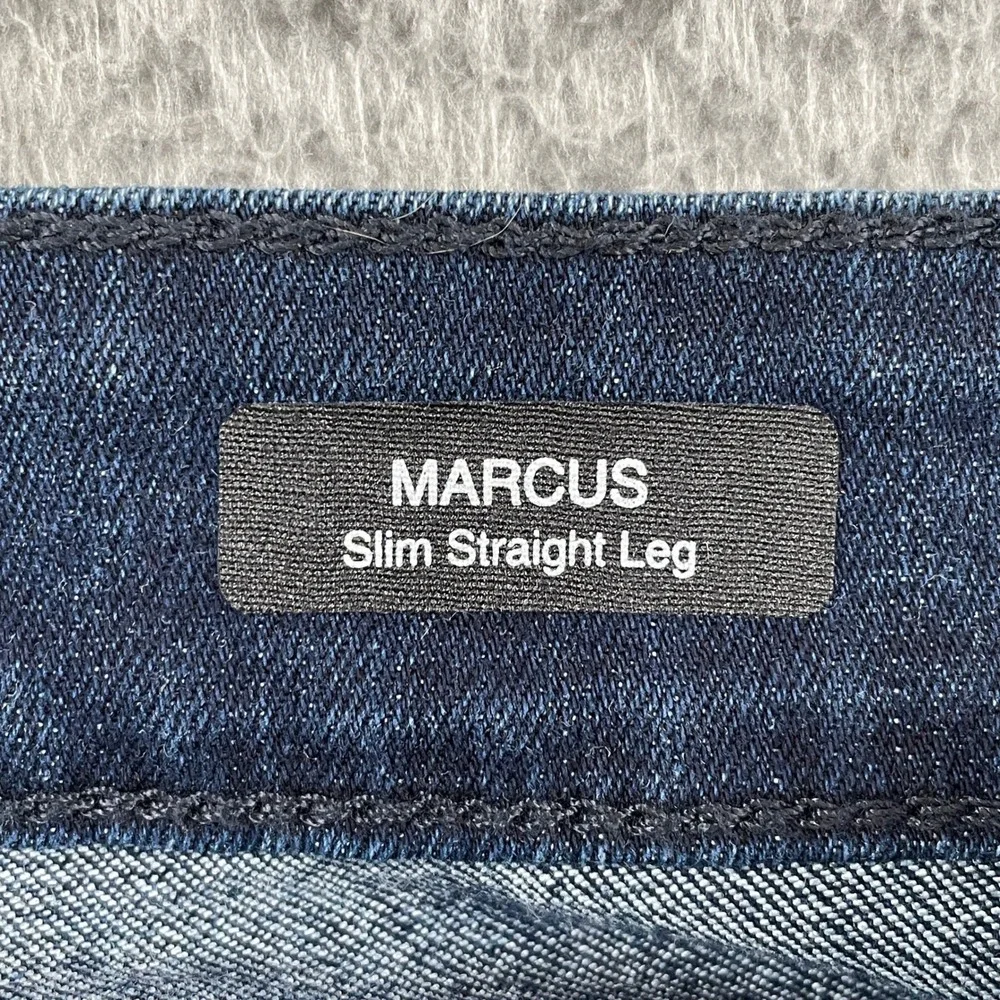 Mavi Jeans Mens 34/30 Blue Marcus Slim Straight Leg Stretch Denim Pants